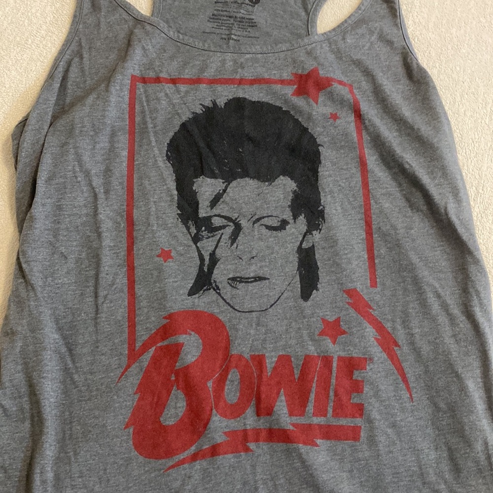 David Bowie Graphic tank